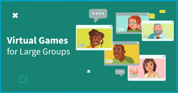 virtual games for large groups