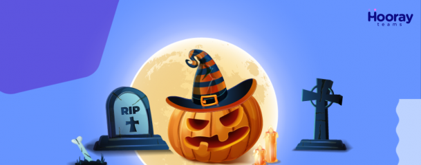 virtual Halloween scavenger hunt - pumpkin decoration